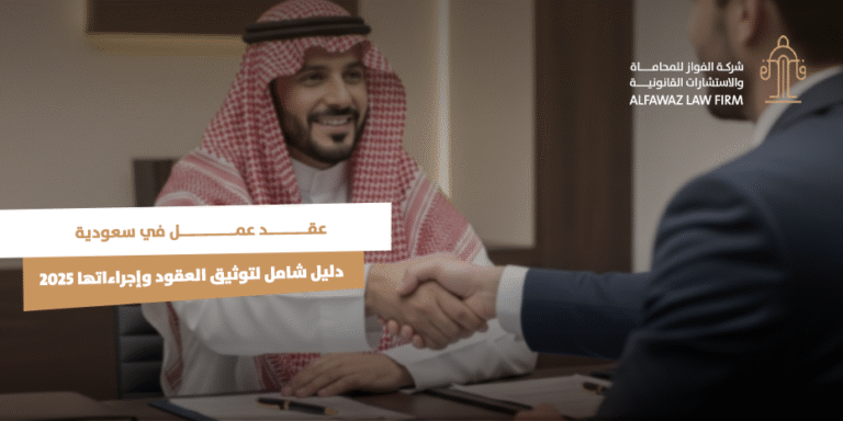 عقد العمل في السعودية: دليل شامل لتوثيق العقود وإجراءاتها 2025