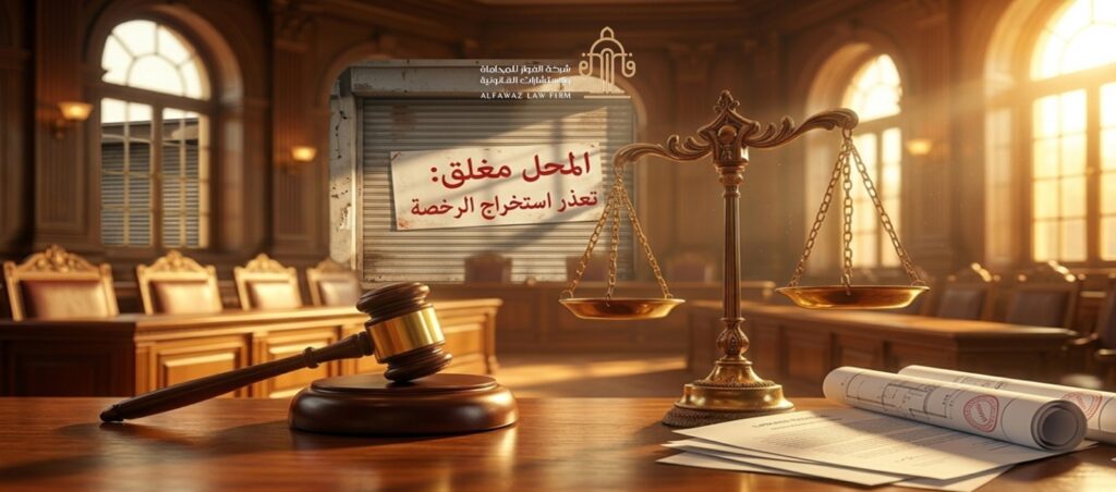 فسخ عقد الإيجار عند تعذر استخراج رخصة المحل