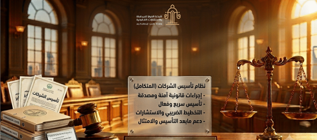 محامي متخصص في تأسيس الشركات